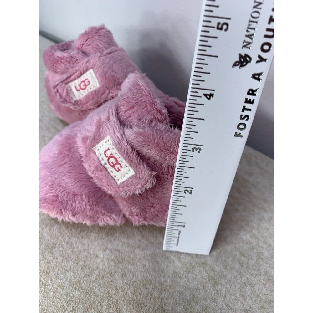 UGG Baby Girl Pink Bixbee Boot Slippers 11034971 Size 02/03